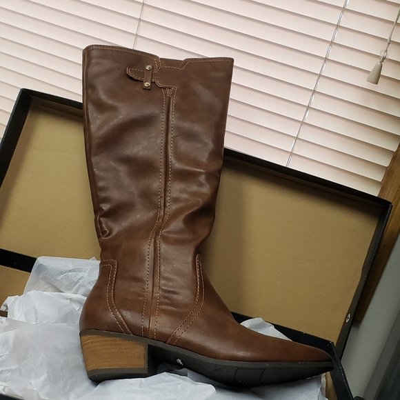 Dr. Scholls Brilliance Tall Boots, Brown - Picture 4 of 5
